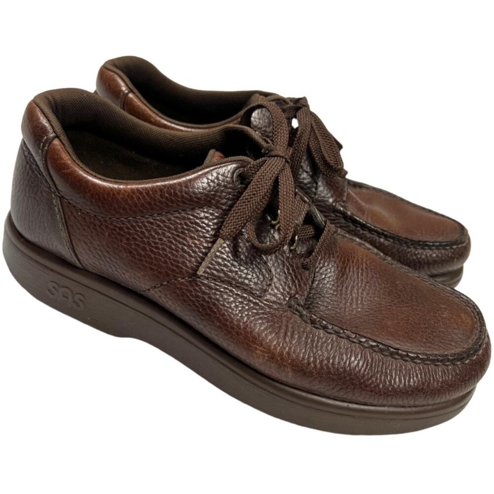 SAS Bout Time Tripad Comfort Shoes Brown Lace-Up T Step Soft‎ Footwear Men's 8M